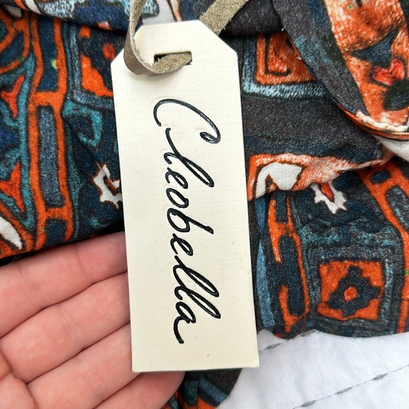 Cleobella Romper One Piece Aztec  Medium NWT Short Indie Hippie Boho - Picture 13 of 16